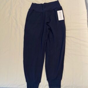 Athleta Coaster Lux Jogger, Navy, Size S